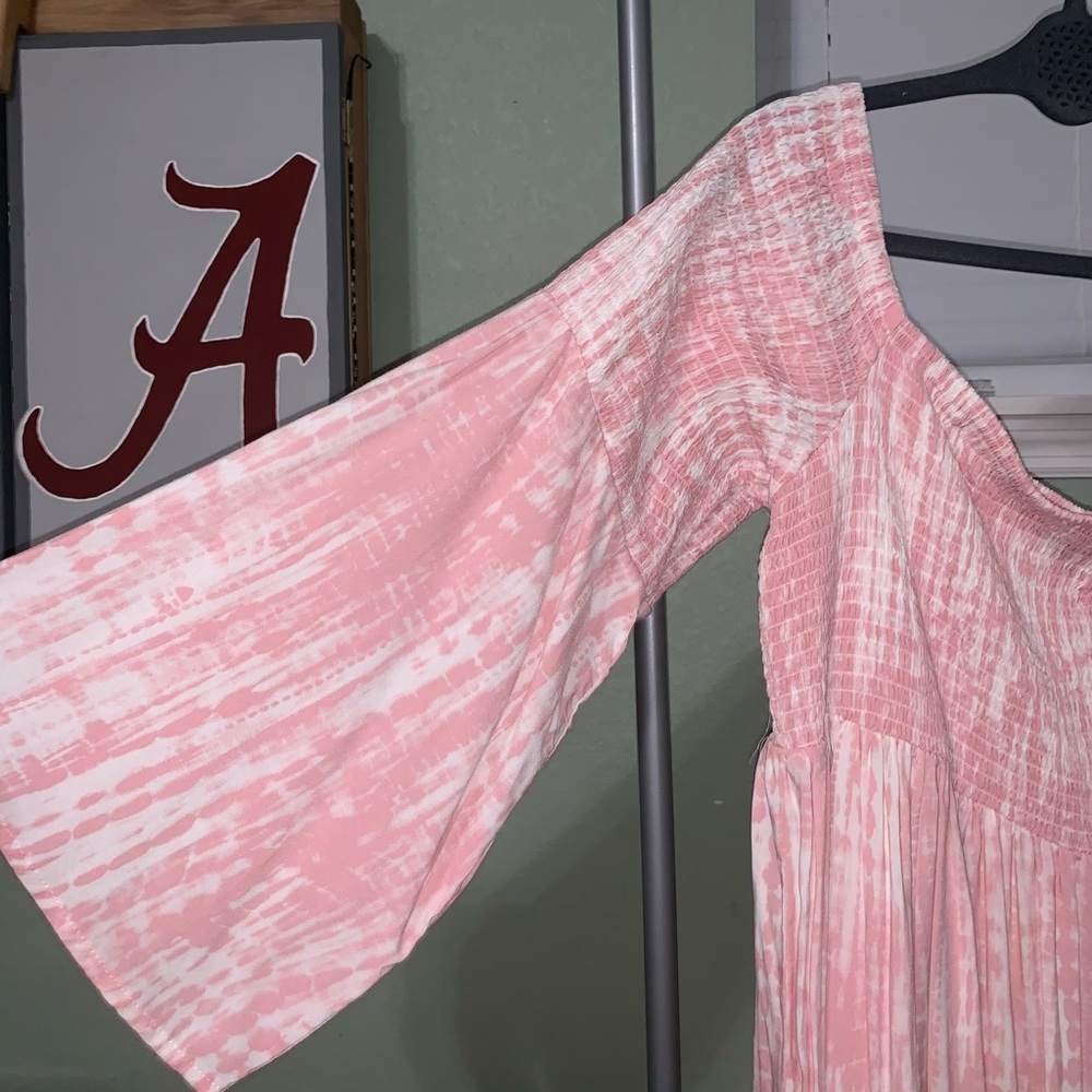 Beautiful off the shoulder peasant dress